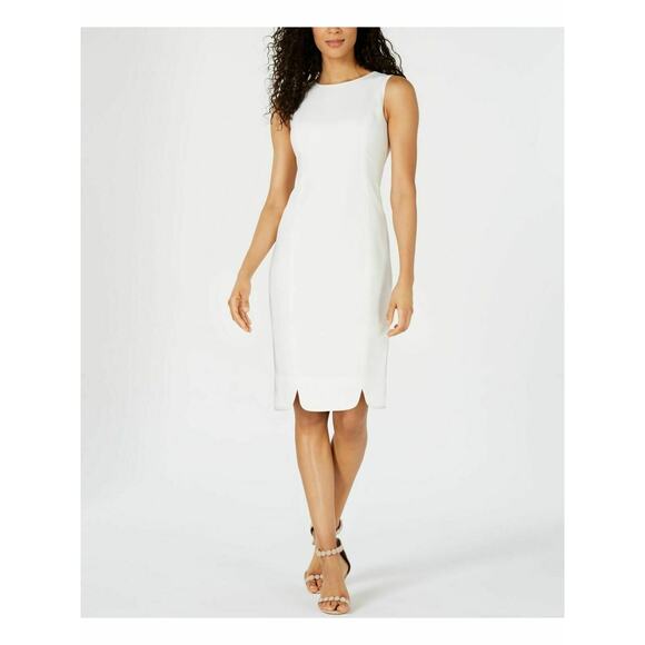 KASPER Jewel Neck Mini Sheath Party Dress 12 - Picture 1 of 10